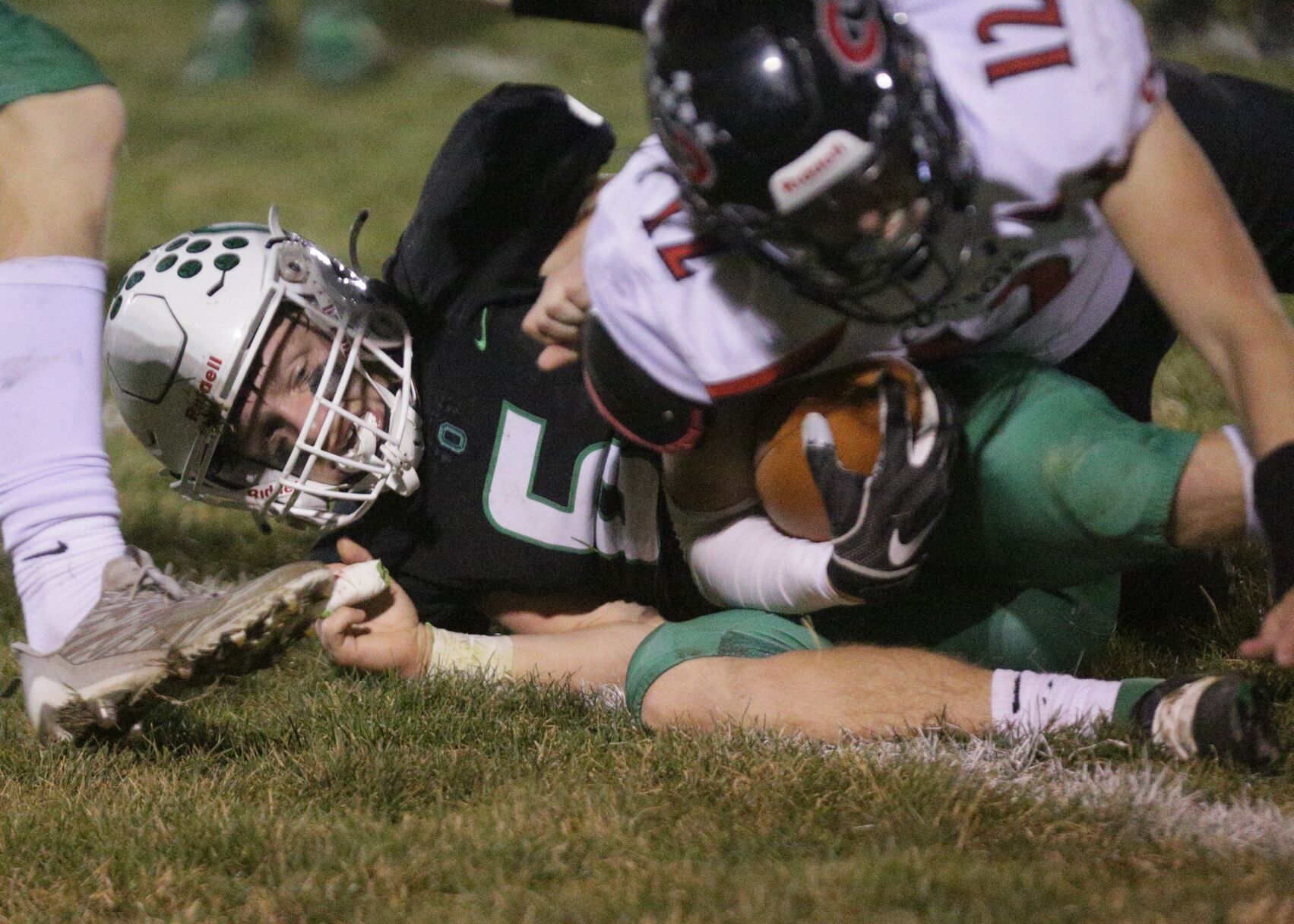 Osage football vs Clarion-Goldfield-Dows -